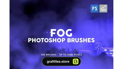 براش مه فتوشاپ Fog Photoshop Stamp Brushes