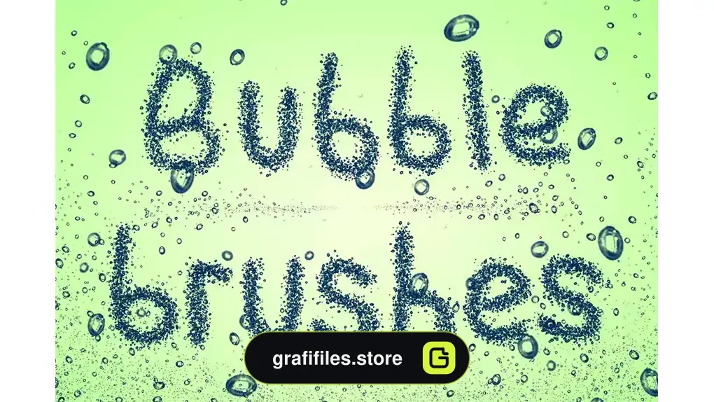 براش حباب آب فتوشاپ Bubbles brushes for Photoshop