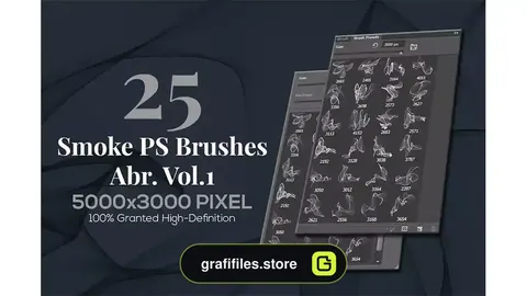 براش دود فتوشاپ Smoke PS Brushes Abr. Vol.1