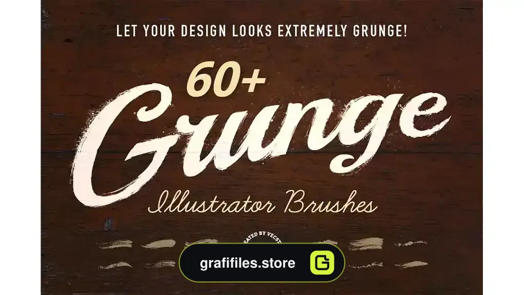 براش قلمو ایلوستریتور Grunge Illustrator Brushes