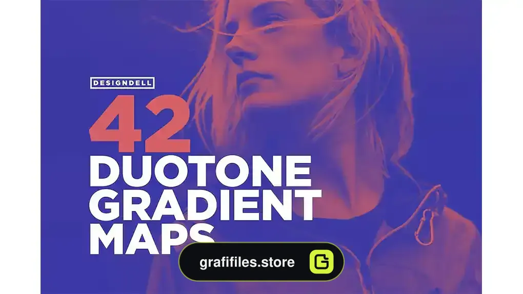افکت نقشه گرادیان Duotone Effect Gradient Maps