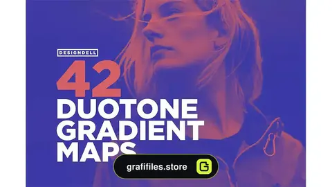 افکت نقشه گرادیان Duotone Effect Gradient Maps