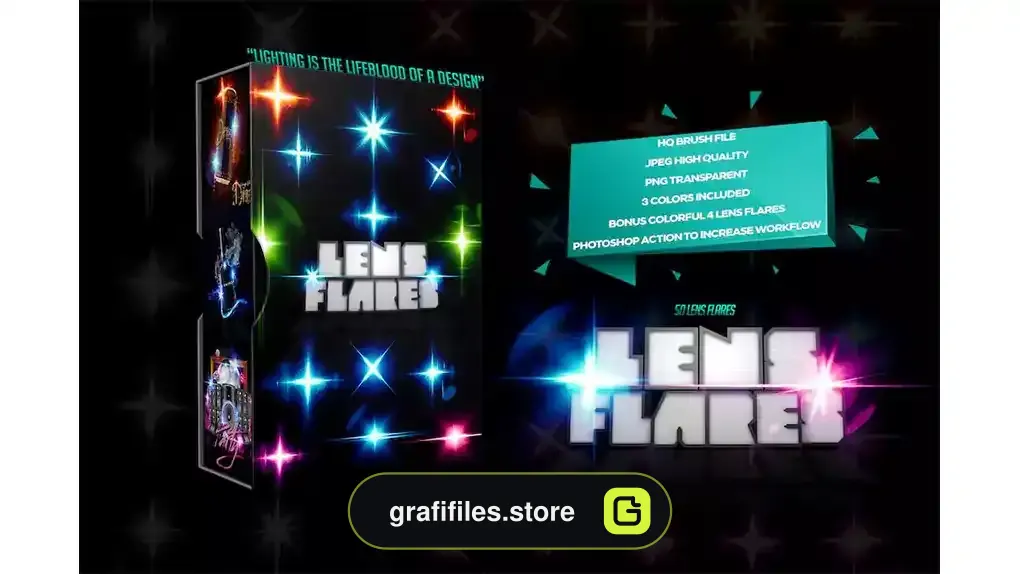 دانلود اکشن فلر نور Lens Flares
