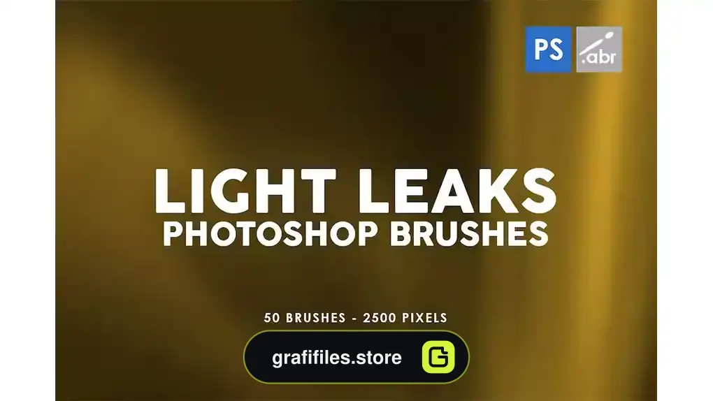 براش فلر نور فتوشاپ Light Leaks Photoshop Brushes