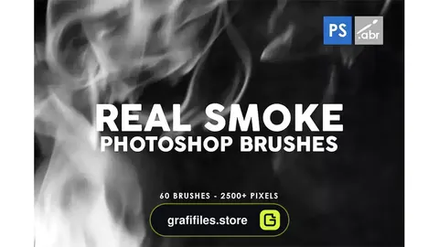 براش دود فتوشاپ Real Smoke Photoshop Stamp Brushes