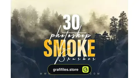 براش دود فتوشاپ Smoke Photoshop Brushes