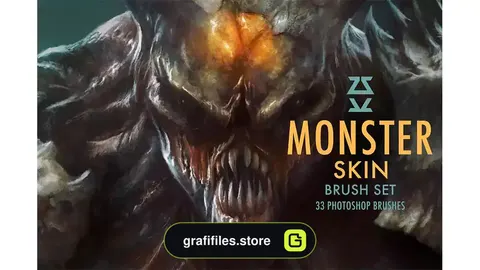 براش پوست هیولا Monster Skin Brush Set
