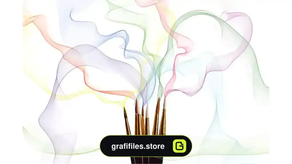 براش دود ایلوستریتور Illustrator Smoke Brush