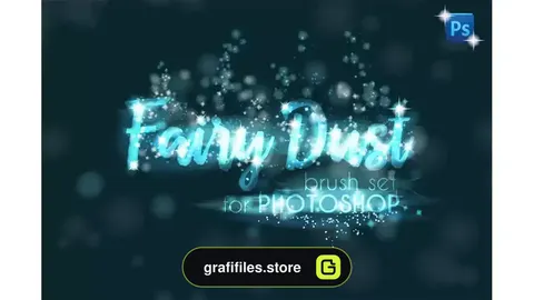 براش ذرات درخشان فتوشاپ