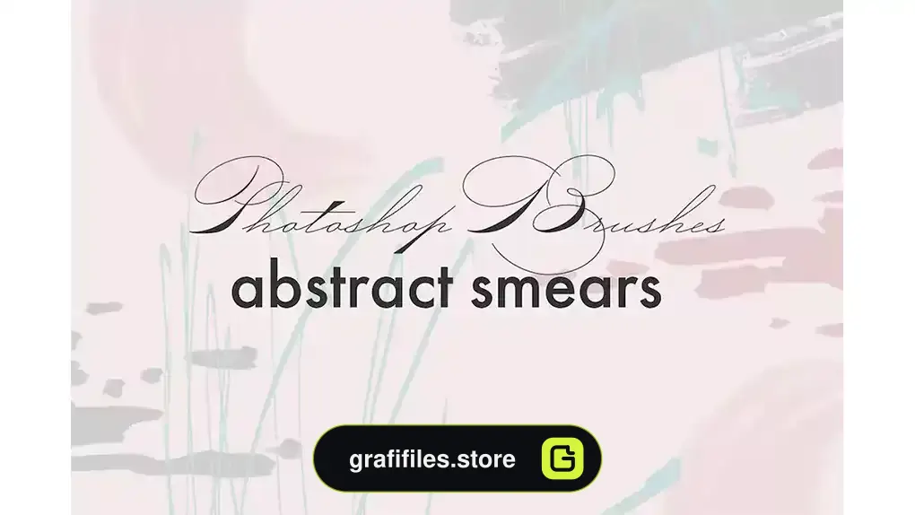 براش انتزاعی فتوشاپ Abstract smears - PS Brushes