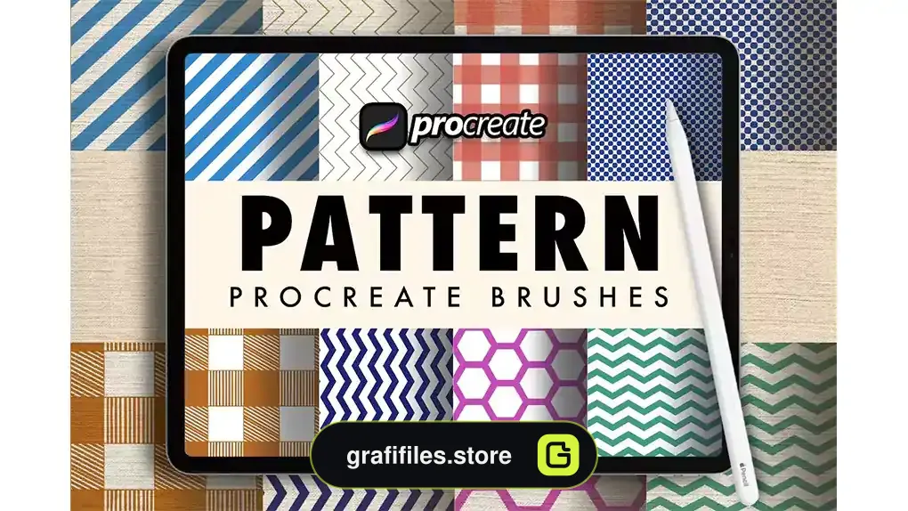 براش پروکریت پترن DANS PATTERN PROCREATE 1