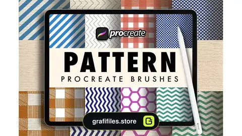 براش پروکریت پترن DANS PATTERN PROCREATE 1
