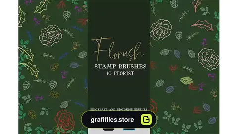 براش گل Florush Stamp Brushes