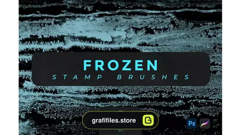 براش یخ زدگی Frozen Stamp Brushes