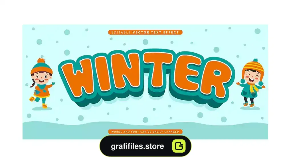 استایل متن ایلوستریتور Fully Editable Text Effect Style