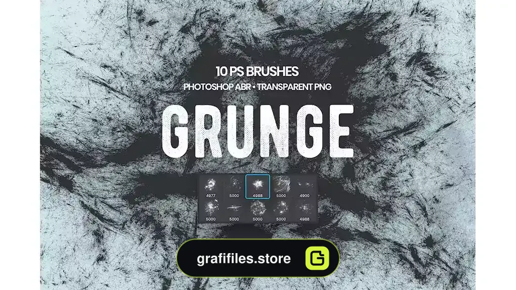 براش کثیف فتوشاپ Grunge Photoshop Brushes
