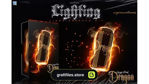 براش نور فتوشاپ Light Effects Kit