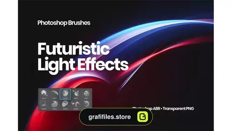 براش نور فتوشاپ Light Effects Photoshop Brushes