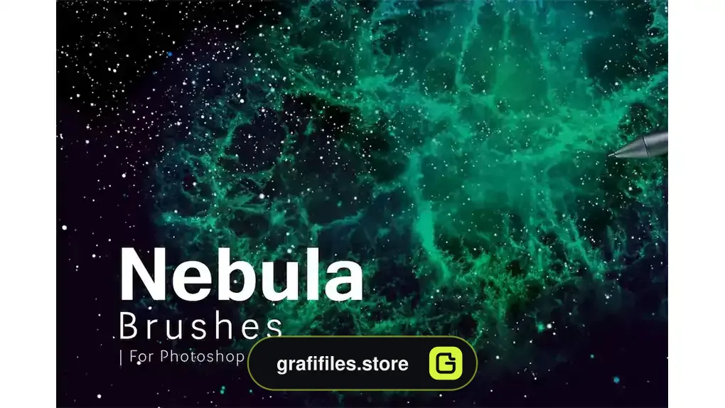 براش کهکشان فتوشاپ Nebula Photoshop Brushes