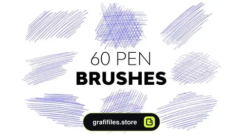 براش قلمو فتوشاپ Pen Brushes