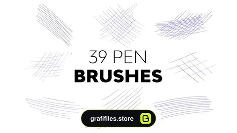 براش قلمو فتوشاپ Pen Brushes