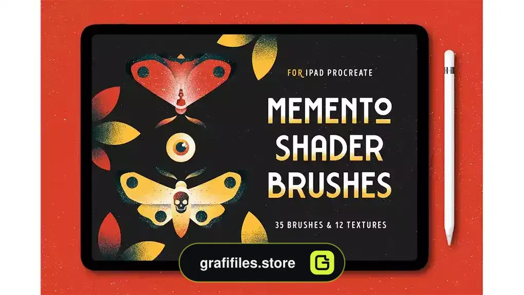 براش سایه زنی پروکریت Shader Brushes for Procreate