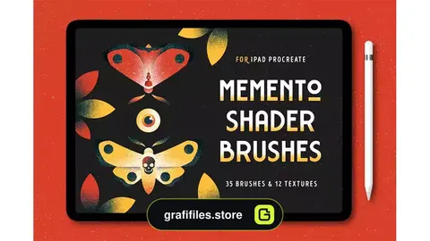 براش سایه زنی پروکریت Shader Brushes for Procreate