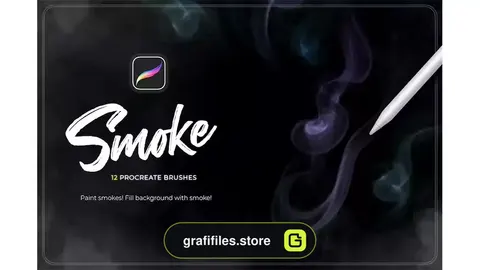براش دود پروکریت Smoke Procreate Brushes