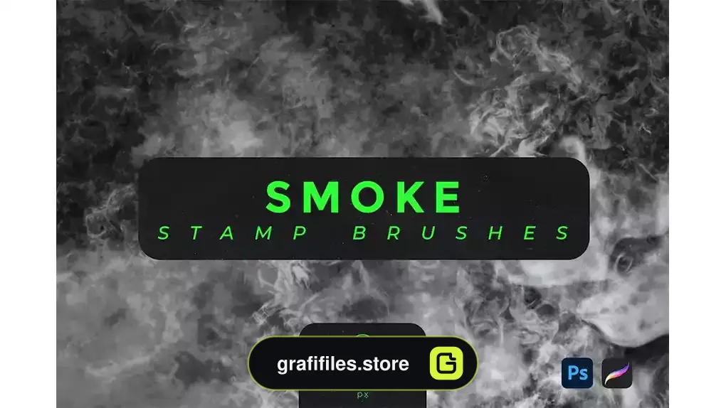 براش دود Smoke Stamp Brushes