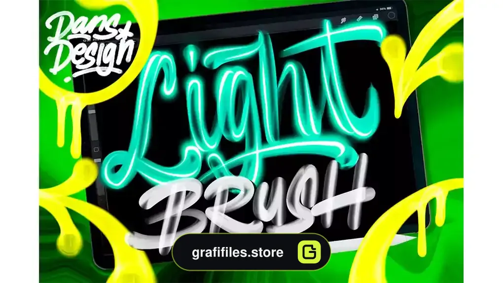 براش پروکریت نور Smooth Light Brush Procreate