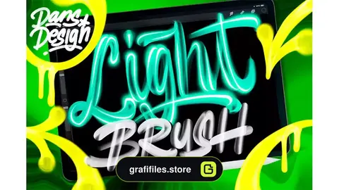 براش پروکریت نور Smooth Light Brush Procreate