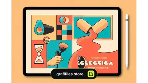 براش پروکریت Stipple Brushes For Procreate