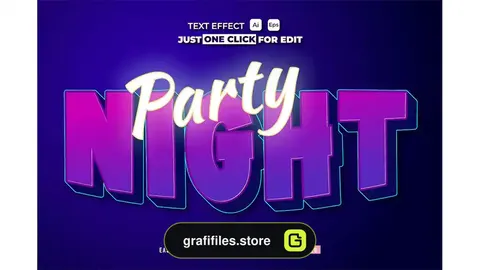 افکت متن ایلوستریتور Text Effect Vol 57