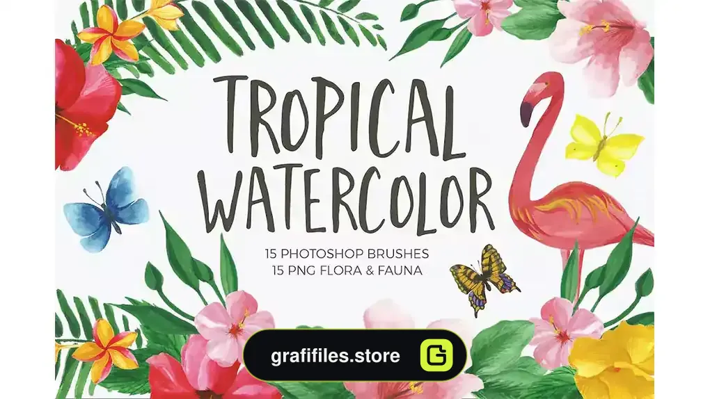 براش آبرنگ فتوشاپ Watercolor Brushes for Photoshop