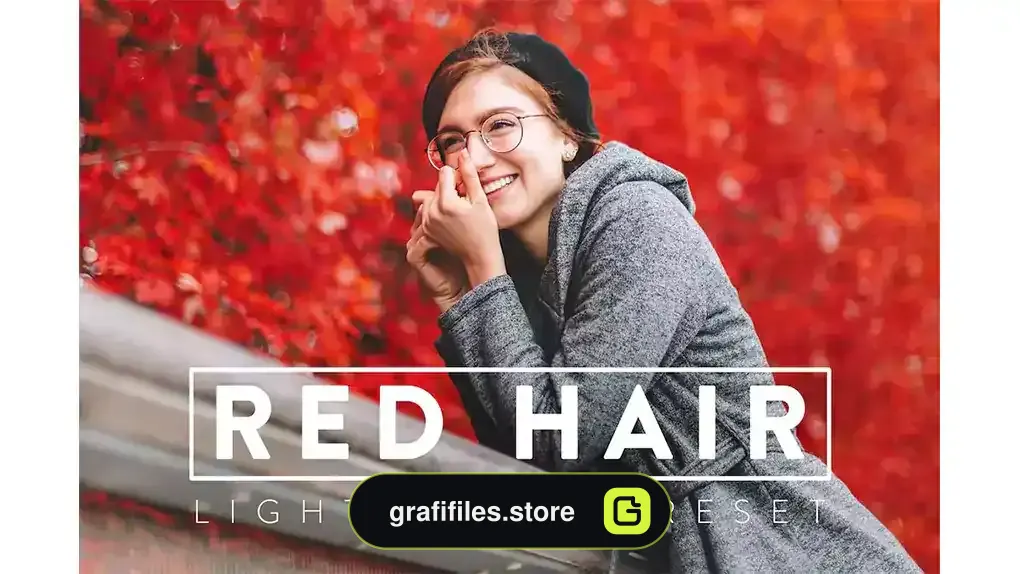 پریست لایت روم مو قرمز Redhead Lightroom Presets