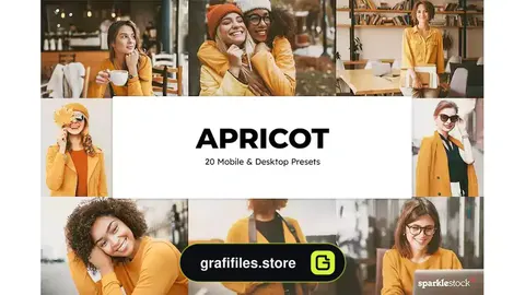 پریست رنگ Apricot Lightroom Presets & LUTs