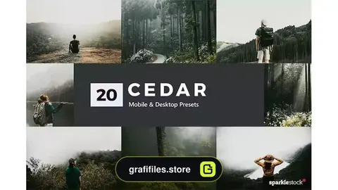 پریست رنگ Cedar Lightroom Presets and LUTs