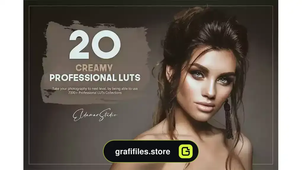 پریست اصلاح رنگ Creamy LUTs Pack