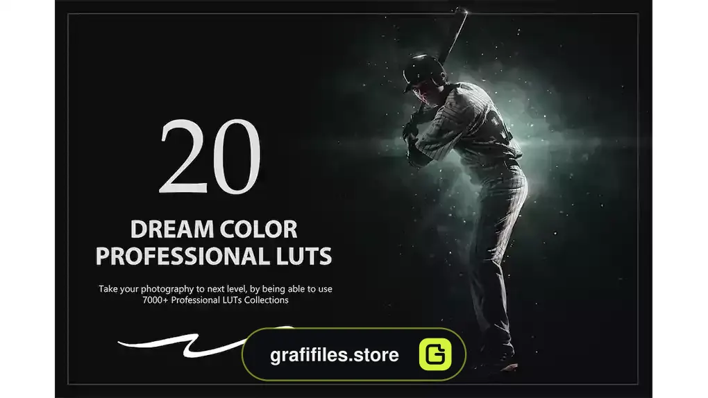 پریست اصلاح رنگ رویایی Dream Color LUTs Pack