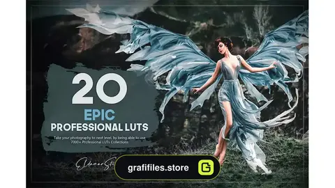 پریست اصلاح رنگ حماسی Epic LUTs Pack
