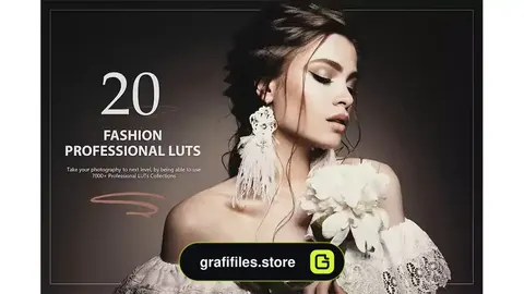 پریست اصلاح رنگ فشن Fashion LUTs Pack