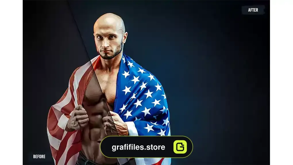 پریست رنگ بدنسازی Fitness LUTs Pack