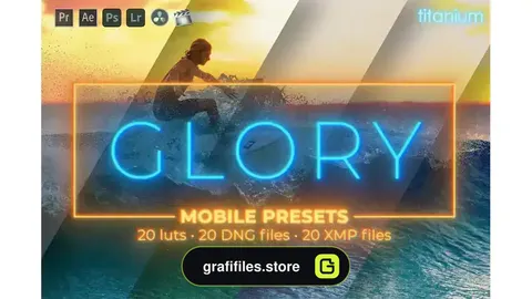 پریست رنگ Glory Lightroom Presets + LUTs