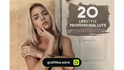 پریست اصلاح رنگ لایف استایل Lifestyle LUTs Pack