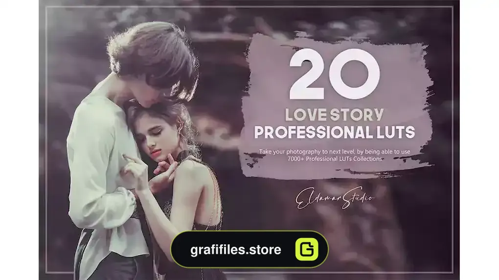 پریست رنگ استوری عاشقانه Love Story LUTs Pack