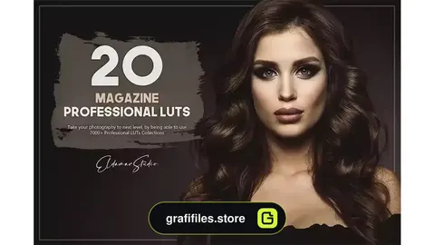 پریست اصلاح رنگ مجله Magazine LUTs Pack