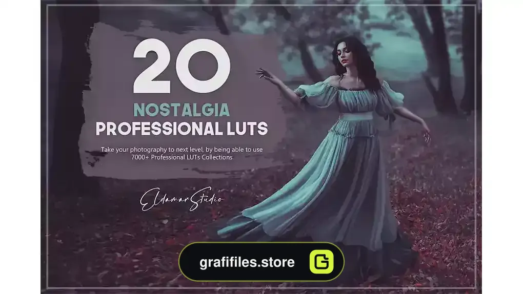 پریست رنگ نوستالژی Nostalgia LUTs Pack