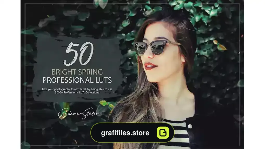 پریست رنگ بهار Bright Spring LUTs Pack