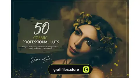پریست اصلاح رنگ کهکشانی Cosmic LUTs Pack