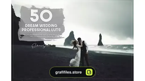 پریست رنگ عروسی رویایی Dream Wedding LUTs Pack